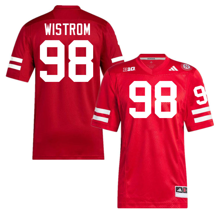 Grant Wistrom Nebraska Jersey,Nebraska Cornhuskers Football Uniforms,Jersey-Scarlet